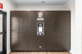 Electronic parcel locker system